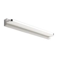   Strühm Regal LED fali lámpa 9W – Modern króm fürdőszobai dekor világítás, 420mm, natúr fehér