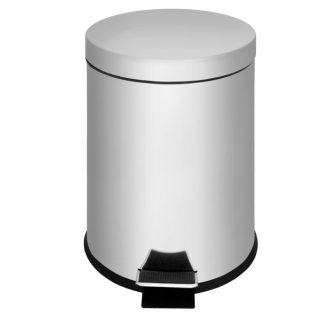 MINOTTI szemetes 3L kerek forma, króm