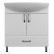 LineART UNI 75 Mosdós alsószekrény – 75 cm | Fényes Fehér, Nedvességálló