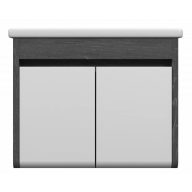   LineART TERA 65 Mosdós alsószekrény – 65 cm | Szürke-Fehér, Nedvességálló