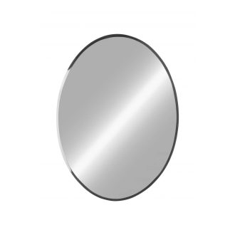 MINOTTI Keretes ovális fürdőszobai tükör – 60x45 cm