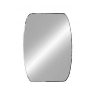   MINOTTI Lekerekített téglalap alakú keretes fürdőszobai tükör – 60x45 cm