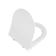   VITRA INTEGRA 457 x 364 mm Duroplast Soft Close Slim WC-ülőke – Fehér