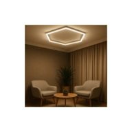   Hexagon SET LED moduláris lámpa 42W – Hatszögletű professzionális világítás, 6000K hideg fehér
