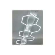   Hexagon SET 5-ös moduláris LED lámpa rendszer 203W – Extra hosszú hatszögletű világítás, 123x374cm