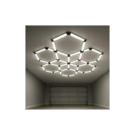   Hexagon SET 12-es moduláris LED lámpa rendszer 294W – Professzionális hatszögletű világítás, 35280lm, 483x243cm