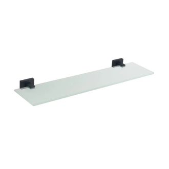 MINOTTI 20700 üvegpolc matt fekete konzol
