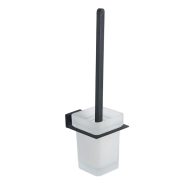   MINOTTI fali WC-kefe – 105x440 mm – Matt fekete/Fehér (20750B)