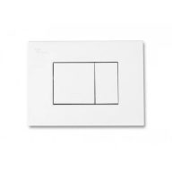 VISAM EFES öblítőgomb fehér 225x165x18 mm fehér