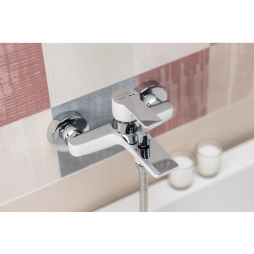 MINOTTI STELA Kádcsaptelep fehér/króm