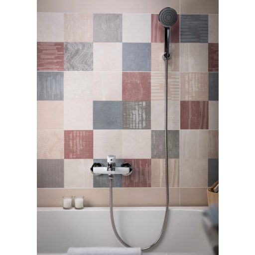 MINOTTI STELA Kádcsaptelep fehér/króm