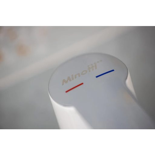  MINOTTI STELA Mosdó csaptelep fehér/króm, POP-UP nélkül
