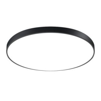   Optonica 2902 Modern Mennyezeti LED Lámpa – 18W, 1350lm, 3000K (Ø25cm, Fekete)