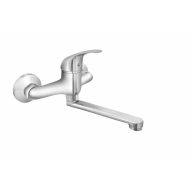   Fali konyhai mosogató csaptelep – Minotti Ekonomik 3115-S – Króm, rövid kifolyócsővel