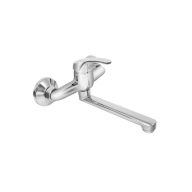   Fali konyhai mosogató csaptelep – Minotti Picolo 4415-S – Króm, rövid kifolyócsővel