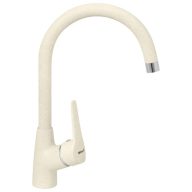   MINOTTI Prima hattyúnyakú mosogató csaptelep, 340x180 mm, pezsgő