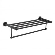   MINOTTI DARK ELEGANCE törölközőtartó, 4 törölközős, matt fekete