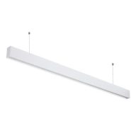   Optonica UGR19 lineáris LED függőlámpa 50W – Sorba köthető, fehér, nappali fehér
