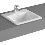 VITRA S20 beépíthető mosdó – 550x450x170 mm – Fehér