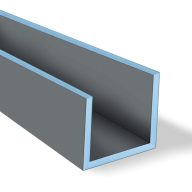 U alakú csőeltakaró építőlemez (125x60x3 cm)