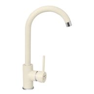   MINOTTI Tubo hattyúnyakú mosogató csaptelep, 340x180 mm, pezsgő