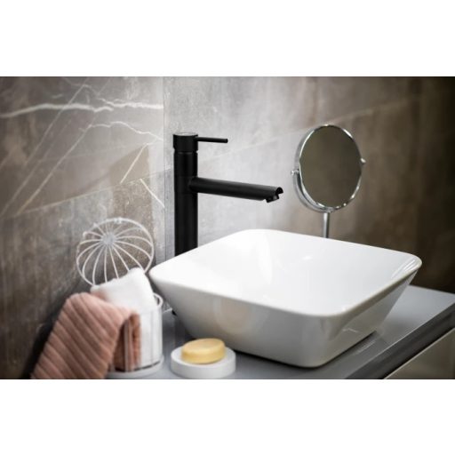 MINOTTI TUBO DARK ELEGANCE Magas mosdócsaptelep 