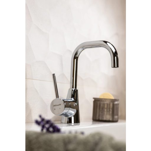 MINOTTI TUBO Labud mosdó csaptelep 