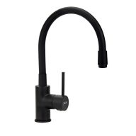   MINOTTI Tubo alacsony nyomású flexibilis mosogatócsaptelep, 325x213 mm, matt fekete