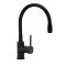 MINOTTI Tubo alacsony nyomású flexibilis mosogatócsaptelep, 325x213 mm, matt fekete