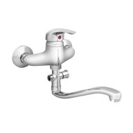   Fali konyhai mosogató csaptelep – Minotti Standard 6882-30 – Króm, svéd típus 