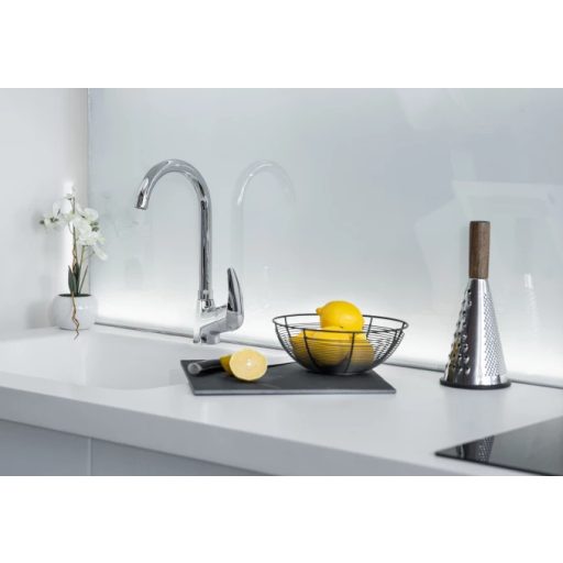 Minotti Standard Labud Magasított Konyhai Csaptelep – Extra Magasság és Időtálló Elegancia (6888)