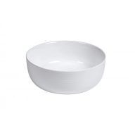   MINOTTI kerek ráépíthető pultos mosdó, 36 cm, fehér (7007)