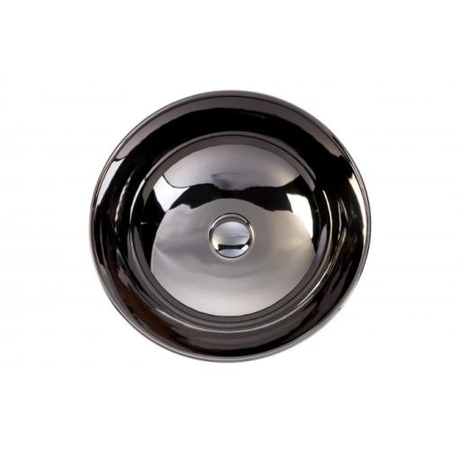 MINOTTI pultra helyezhető mosdó – 410x160 mm – Ezüst