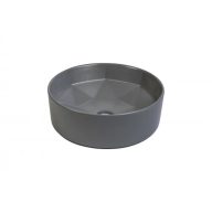   MINOTTI pultra helyezhető mosdó – 415x145 mm – Matt szürke