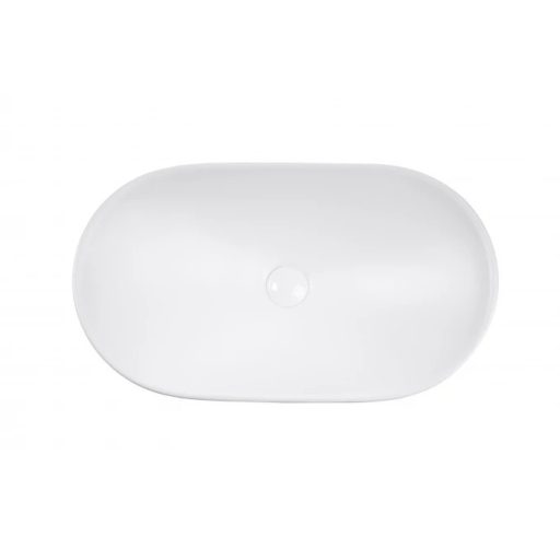 MINOTTI pultra helyezhető mosdó – 625x370x155 mm – Matt fehér