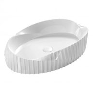   MINOTTI pultra helyezhető mosdó – 600x385x135 mm – Fehér