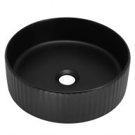   MINOTTI pultra helyezhető mosdó – 360x115 mm – Matt fekete