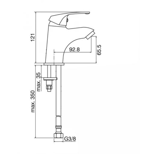 MINOTTI EVA Mosdó csaptelep 