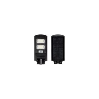   Optonica napelemes utcai LED lámpa 10W – 1200lm, 6000K hideg fehér, akkumulátorral, IP65, 9127