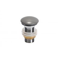   MINOTTI 5/4" pop-up leeresztő szelep, túlfolyó nélküli, szürke kerámia sapka