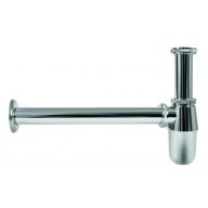 MINOTTI mosdó szifon 5/4"  leeresztő nélkül, króm