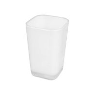 Minotti minimalista fehér fogkefetartó, pultra helyezhető