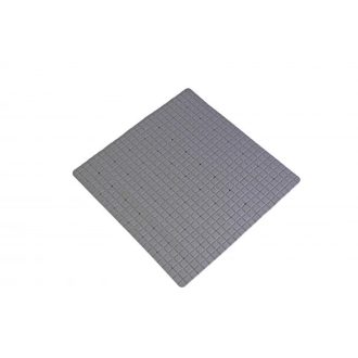 MINOTTI kádszőnyeg 53×53cm, PVC, szürke