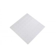 MINOTTI kádszőnyeg 53×53cm, PVC, fehér