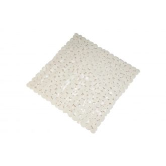 MINOTTI kádszőnyeg 54×54cm, PVC, bézs