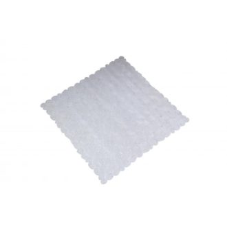 MINOTTI kádszőnyeg 54×54cm, PVC, átlátszó