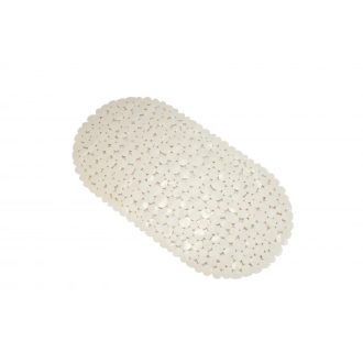 MINOTTI kádszőnyeg 69×36cm, PVC, bézs