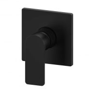   COPEN NOOK Matt Fekete Beépíthető Egykaros Csaptelep Előlap