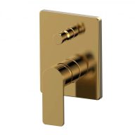   COPEN NOOK Csiszolt Arany Beépíthető Egykaros Kád/Zuhany Csaptelep Váltóval