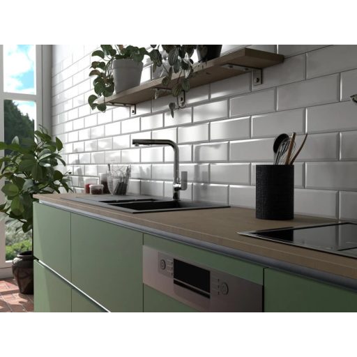 COPEN Nook konyhai csaptelep kihúzható zuhannyal, 335x260 mm, króm